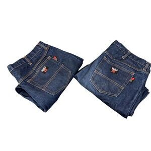 Walls FR Lot of 2 Work Jeans Men's Size 40X28 Flame Resistant Workwear Pants